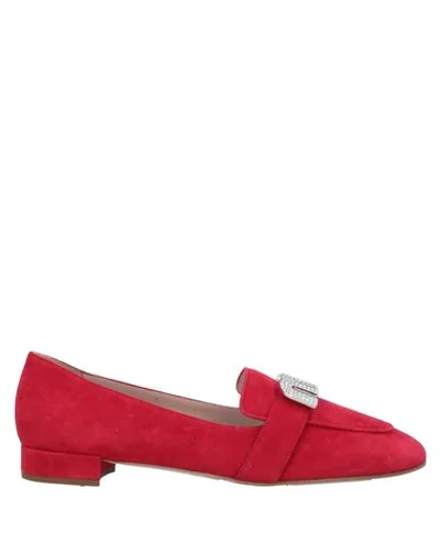 Shop Miu Miu Loafers In Red