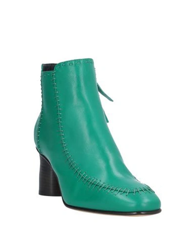 Shop Jw Anderson Ankle Boot In Green