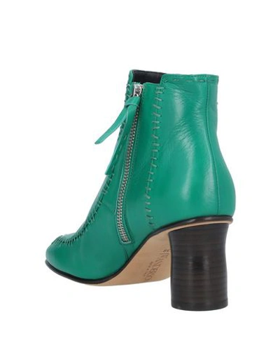 Shop Jw Anderson Ankle Boot In Green