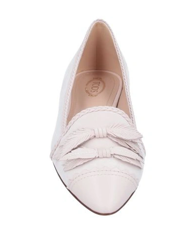 Tod's Ballet Flats In Pink