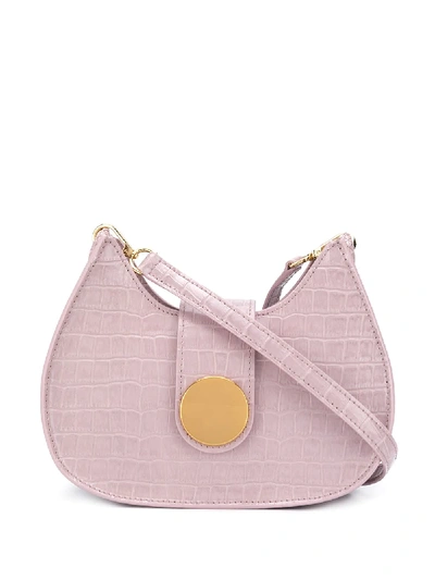 Shop Elleme New Tambour Corc-embossed Bag In Pink