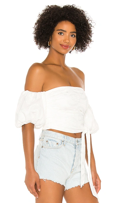 Shop House Of Harlow 1960 X Revolve Leya Top In White