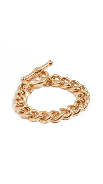Shop Brinker & Eliza Ringleader Bracelet In Gold