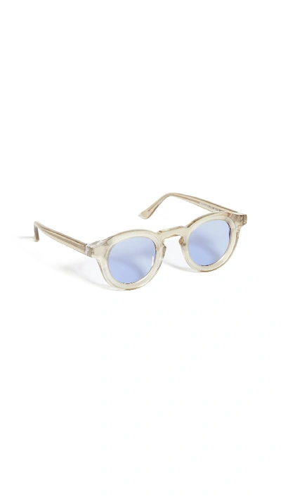 Shop Thierry Lasry Propagandy 177 Sunglasses In Honey