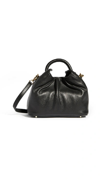 Shop Elleme Small Dumpling Lambskin Bag In Black