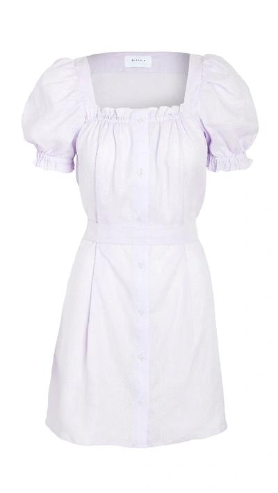 Shop Sleeper Brigitte Mini Dress In Lavender