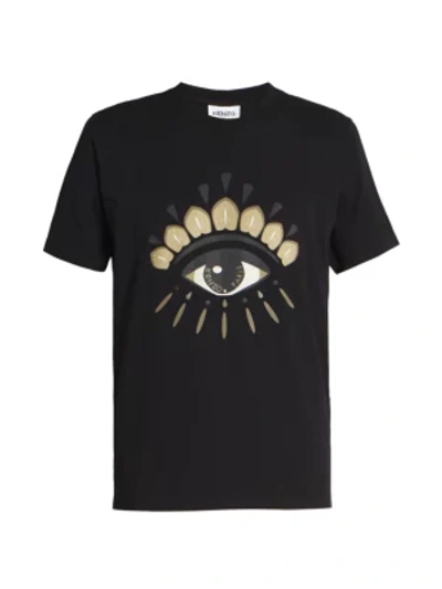 Shop Kenzo Eye Classic T-shirt In Black