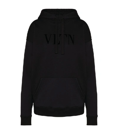 Shop Valentino Vltn Logo Hoodie
