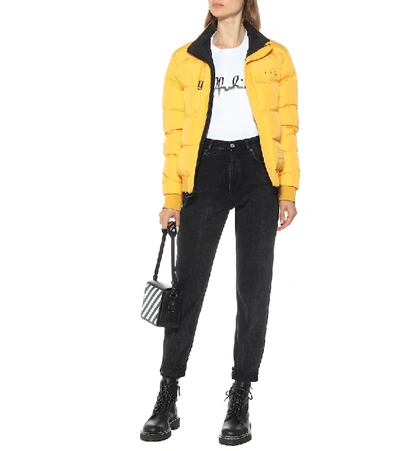 Shop Off-white Reversible Puffer Jacket In Black