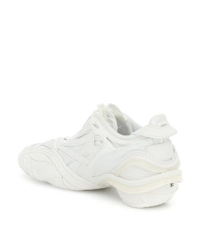 Shop Balenciaga Tyrex Sneakers In White