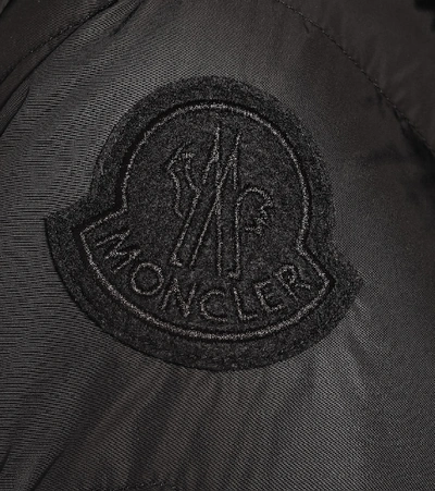 Shop Moncler Aloes Down Jacket In Black