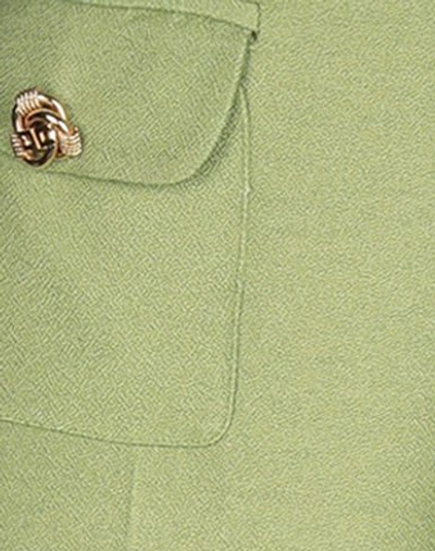 Elisabetta Franchi Cropped Pants In Green