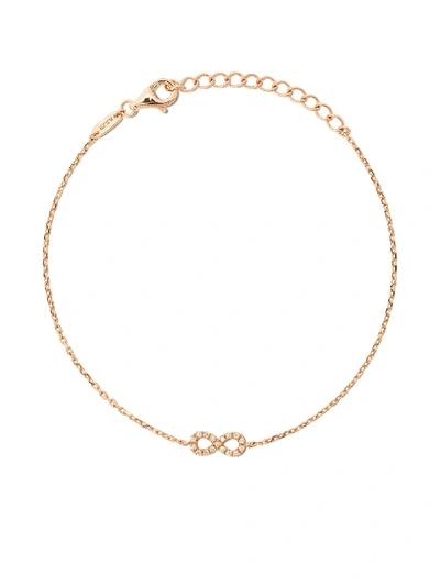 Shop As29 18kt Rose Gold Miami Infinity Diamond Bracelet