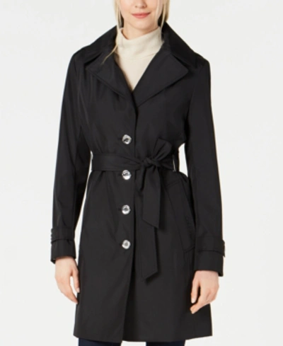 Shop Calvin Klein Belted Water-resistant Trench Coat, Created For Macys