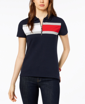 macy's tommy hilfiger polo womens