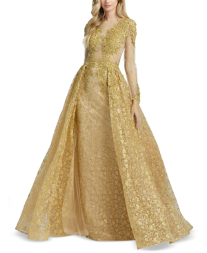 mac duggal beaded gown