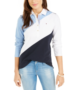 macy's tommy hilfiger polo womens