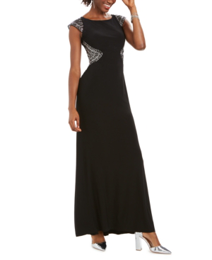 vince camuto black gown