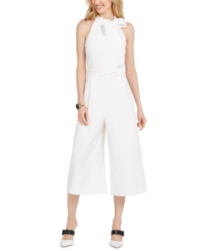 vince camuto ivory jumpsuit