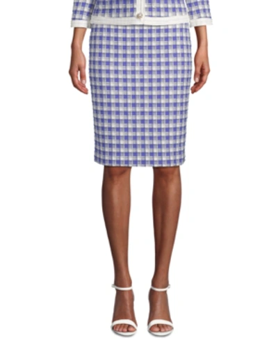 Shop Anne Klein Tweed Pencil Skirt