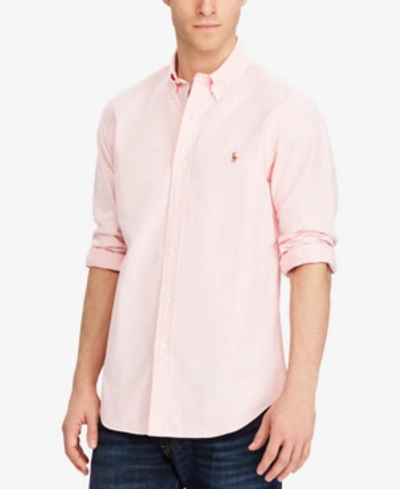 Shop Polo Ralph Lauren Men's Classic Fit Long Sleeve Solid Oxford Shirt