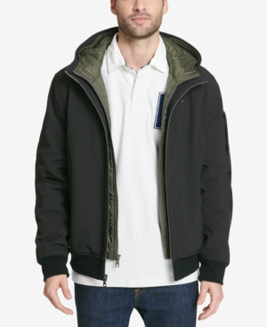 tommy hilfiger men's soft shell jacket