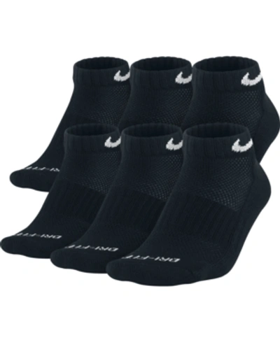 Shop Nike Men's Socks, Dri Fit Low Cut 6 Pack