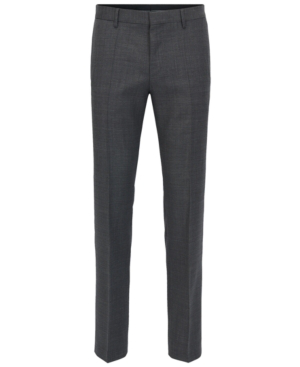 mens slim fit wool dress pants