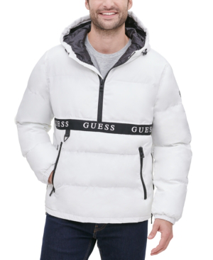 guess white jacket mens