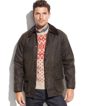barbour classic bedale wax jacket olive