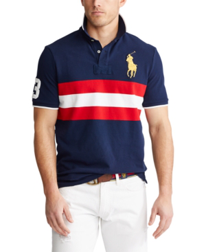 ralph lauren men's custom fit polo shirt