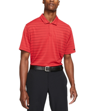 tiger woods red golf polo