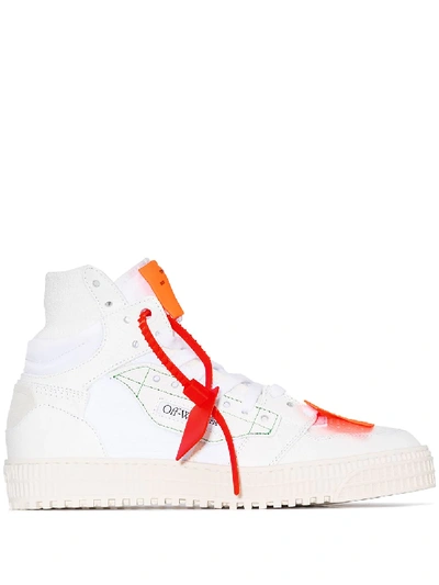 Shop Off-white '3.0 Court' High-top-sneakers In White