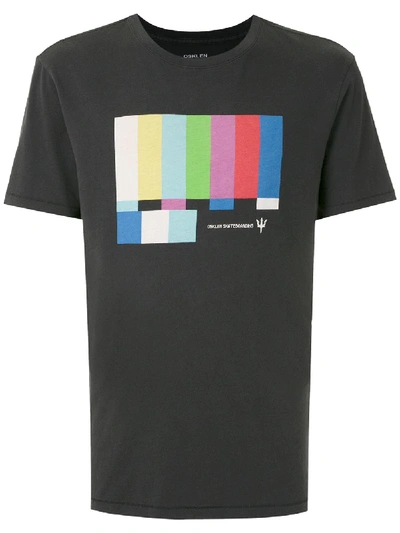 Shop Osklen Video Soft Used T-shirt In Black