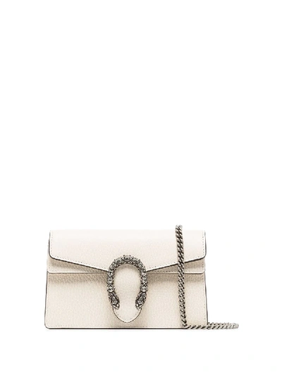 Shop Gucci Mini Dionysus Shoulder Bag In White