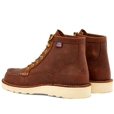 Shop Danner Bull Run Moc Toe Boot In Brown