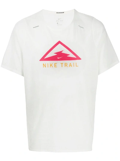 Shop Nike '365 Trail' T-shirt In White