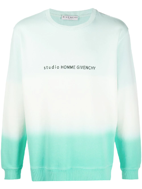 faded green hoodie