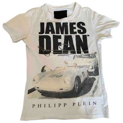 Pre-owned Philipp Plein White Cotton T-shirts