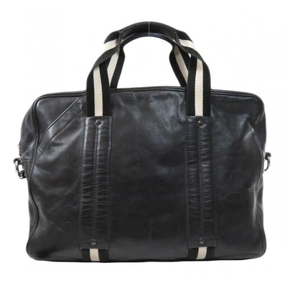 Pre-owned Bally Black Leather Bag