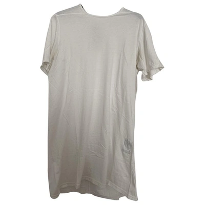 Pre-owned Rick Owens Drkshdw White Cotton T-shirts