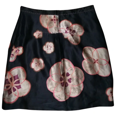 Pre-owned Hoss Intropia Silk Skirt