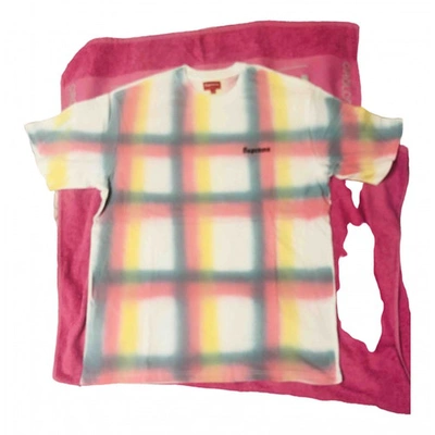Pre-owned Supreme Multicolour Cotton T-shirt