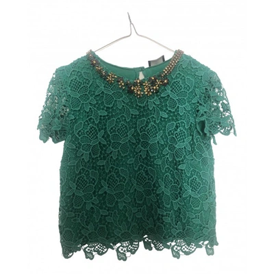 Pre-owned Ermanno Scervino Green  Top