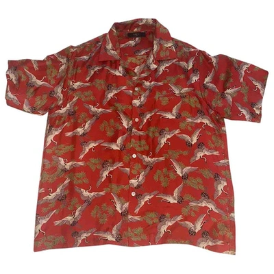 Pre-owned Amiri Red Silk Shirts