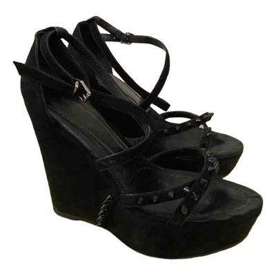 Pre-owned Barbara Bui Sandals In Black