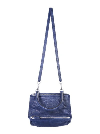 Shop Givenchy Pandora Bag In Blue