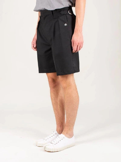 Shop Maison Margiela Shorts Wool Black