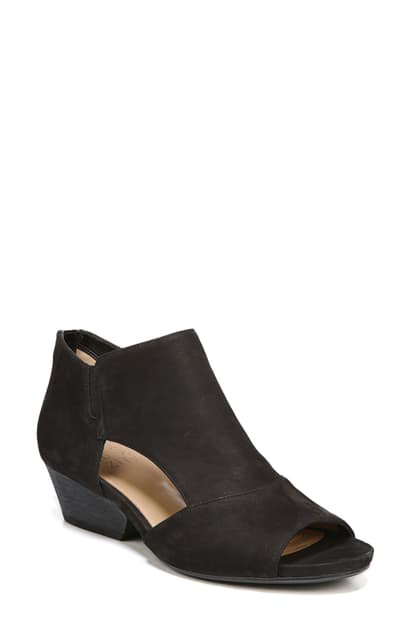 naturalizer peep toe booties