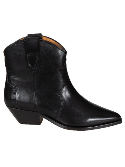 Shop Isabel Marant Classic Santiago Boots In Black